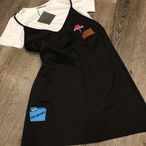 Zara basic tee shirt and dress set